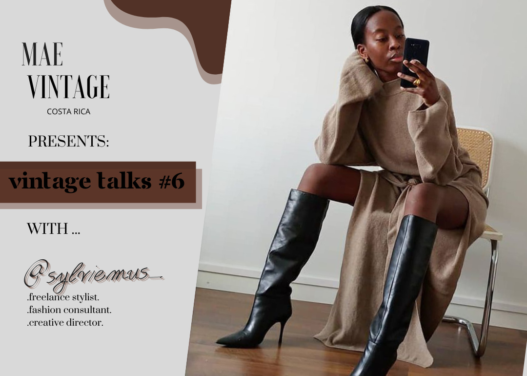 VINTAGE TALKS #6 ... with @sylviemus_