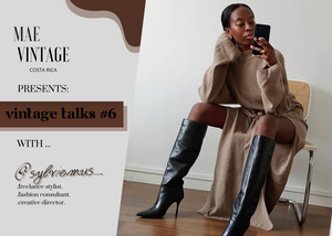 VINTAGE TALKS #6 ... with @sylviemus_