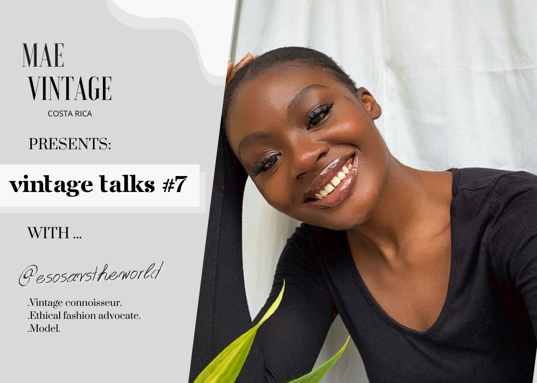 VINTAGE TALKS #7 ... with @esosavstheworld