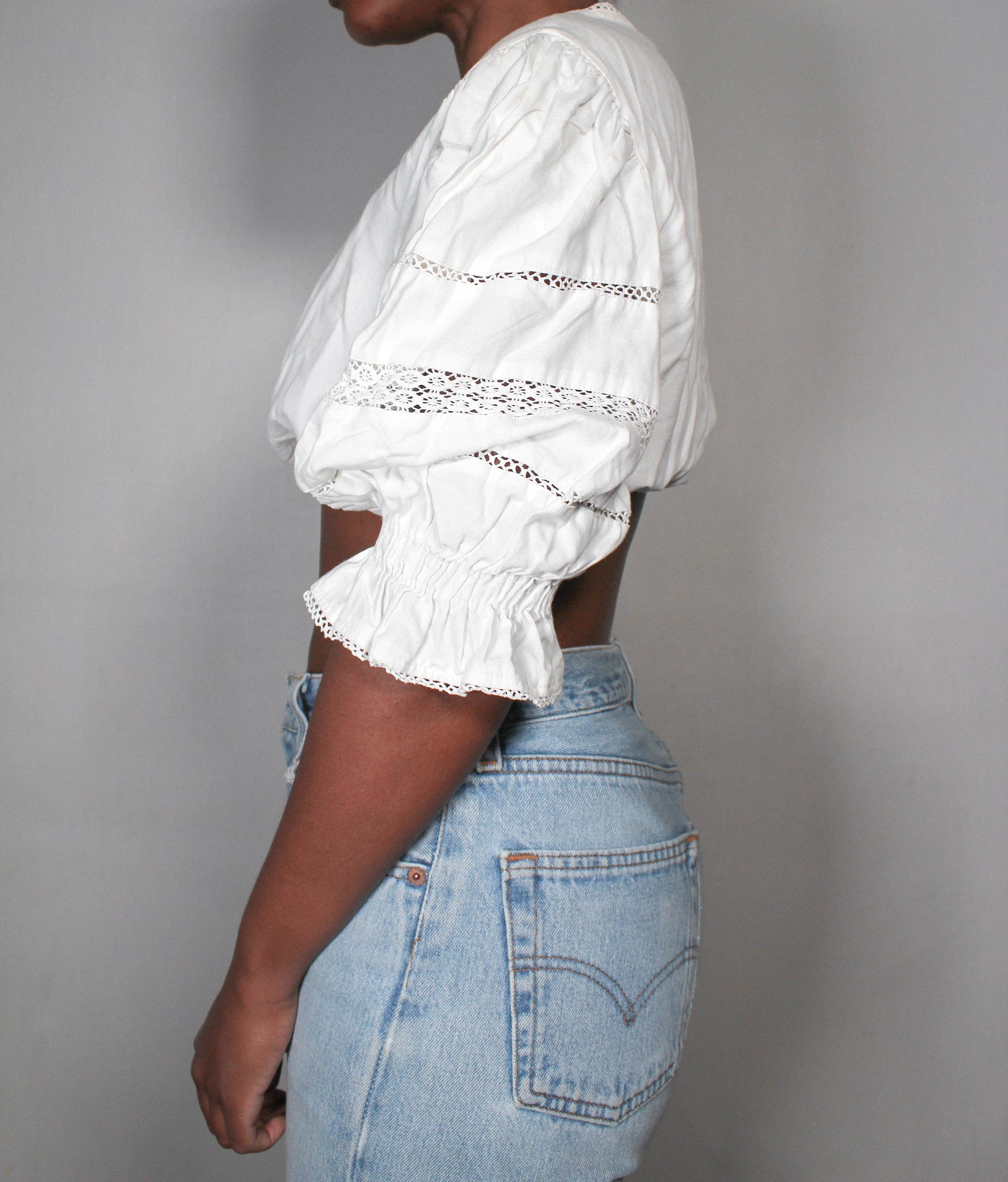 Vintage Austrian crop top